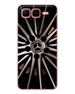 Чехол для Infinix Smart 10 Plus с картинкой «Диск Mercedes»