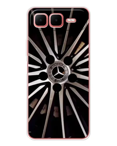 Чехол для Infinix Smart 10 Plus с картинкой «Диск Mercedes»