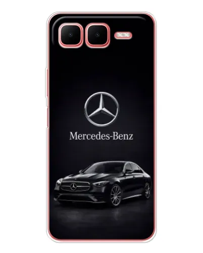 Чехол для Infinix Smart 10 Plus с картинкой «Mercedes — решетка радиатора»