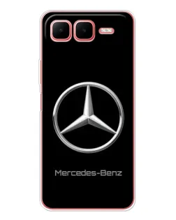 Чехол для Infinix Smart 10 Plus с картинкой «Mercedes Silver Logo»