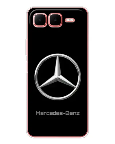 Чехол для Infinix Smart 10 Plus с картинкой «Mercedes Silver Logo»