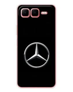 Чехол для Infinix Smart 10 Plus с картинкой «Mercedes классический лого»
