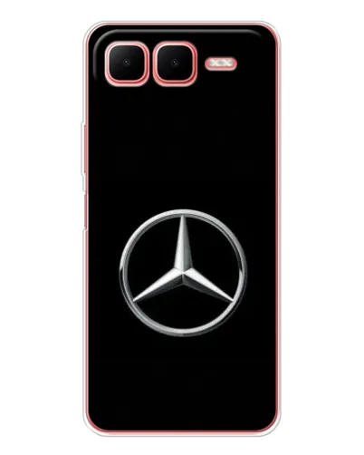 Чехол для Infinix Smart 10 Plus с картинкой «Mercedes классический лого»