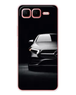 Чехол для Infinix Smart 10 Plus с картинкой «Свет фар Mercedes»