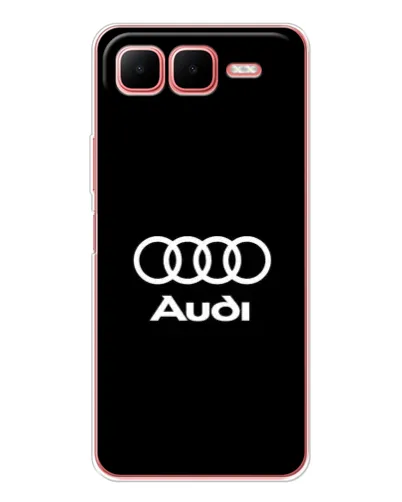 Чехол для Infinix Smart 10 Plus с картинкой «Классическое лого Audi»
