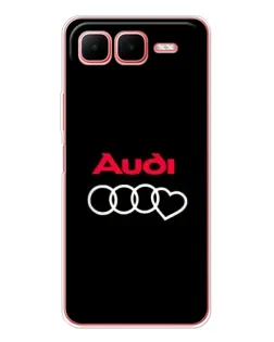 Чехол для Infinix Smart 10 Plus с картинкой «Логотип Audi Heart» Чехол для Infinix Smart 10 Plus с картинкой «Логотип Audi Heart»