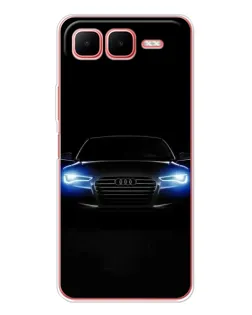 Чехол для Infinix Smart 10 Plus с картинкой «Audi в неоне» Чехол для Infinix Smart 10 Plus с картинкой «Audi в неоне»