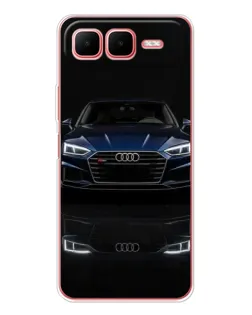 Чехол для Infinix Smart 10 Plus с картинкой «Audi — ночное отражение» Чехол для Infinix Smart 10 Plus с картинкой «Audi — ночное отражение»