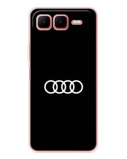 Чехол для Infinix Smart 10 Plus с картинкой «Audi White Logo» Чехол для Infinix Smart 10 Plus с картинкой «Audi White Logo»