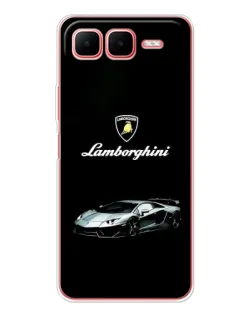 Чехол для Infinix Smart 10 Plus с картинкой «Логотип Lamborghini классика»