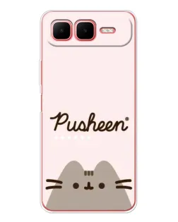 Чехол для Infinix Smart 10 Plus с картинкой «Pusheen логотип»