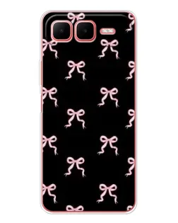 Чехол для Infinix Smart 10 Plus с картинкой «Бант-цветок»