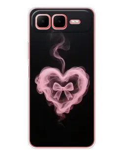Чехол для Infinix Smart 10 Plus с картинкой «Дымчатое сердце»