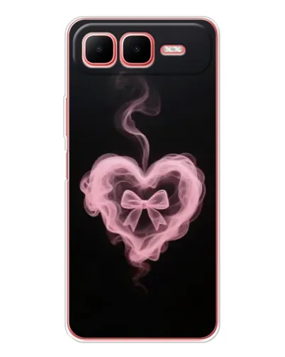 Чехол для Infinix Smart 10 Plus с картинкой «Дымчатое сердце»