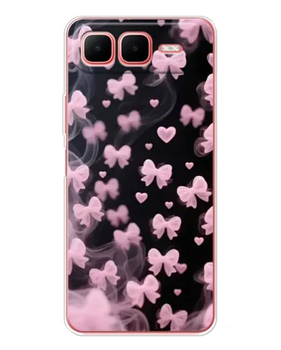 Чехол для Infinix Smart 10 Plus с картинкой «Неоновое кружево»
