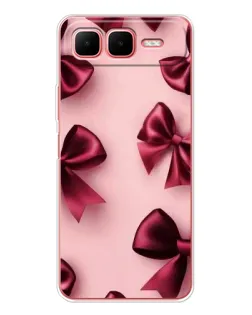 Чехол для Infinix Smart 10 Plus с картинкой «Бордовый атлас»