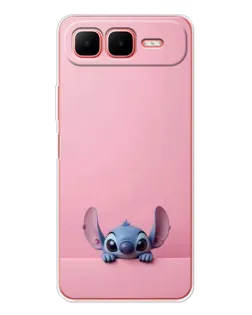Чехол для Infinix Smart 10 Plus с картинкой «Stitch выглядывает» Чехол для Infinix Smart 10 Plus с картинкой «Stitch выглядывает»