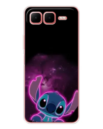 Чехол для Infinix Smart 10 Plus с картинкой «Неоновый Stitch»