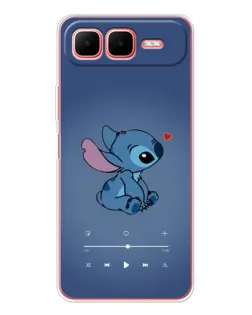 Чехол для Infinix Smart 10 Plus с картинкой «Музыкальный Stitch» Чехол для Infinix Smart 10 Plus с картинкой «Музыкальный Stitch»