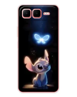 Чехол для Infinix Smart 10 Plus с картинкой «Сияющий Стич» Чехол для Infinix Smart 10 Plus с картинкой «Сияющий Стич»