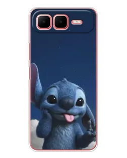 Чехол для Infinix Smart 10 Plus с картинкой «Стич в облаках» Чехол для Infinix Smart 10 Plus с картинкой «Стич в облаках»