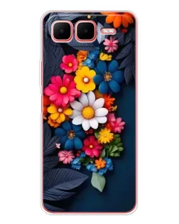 Чехол для Infinix Smart 10 Plus с картинкой «Цветочная феерия» Чехол для Infinix Smart 10 Plus с картинкой «Цветочная феерия»