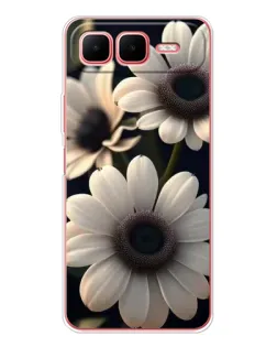 Чехол для Infinix Smart 10 Plus с картинкой «Белые маргаритки макро» Чехол для Infinix Smart 10 Plus с картинкой «Белые маргаритки макро»