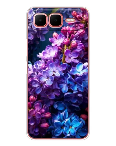 Чехол для Infinix Smart 10 Plus с картинкой «Сиреневый цвет»