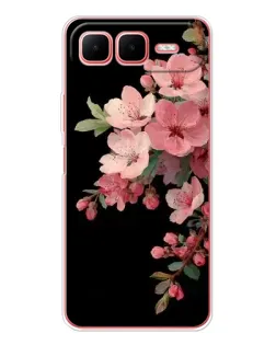 Чехол для Infinix Smart 10 Plus с картинкой «Розовая ветка сакуры» Чехол для Infinix Smart 10 Plus с картинкой «Розовая ветка сакуры»