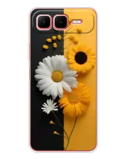 Чехол для Infinix Smart 10 Plus с картинкой «Подсолнух и ромашка» Чехол для Infinix Smart 10 Plus с картинкой «Подсолнух и ромашка»