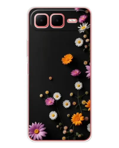 Чехол для Infinix Smart 10 Plus с картинкой «Цветочная композиция»