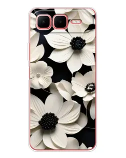 Чехол для Infinix Smart 10 Plus с картинкой «Объемные белые цветы» Чехол для Infinix Smart 10 Plus с картинкой «Объемные белые цветы»