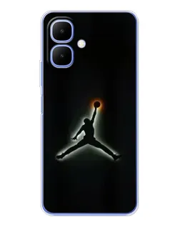 Чехол для Infinix Smart 10 с картинкой «Jordan Gradient Logo»