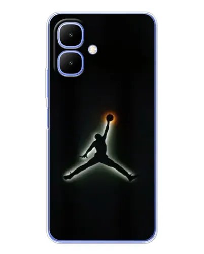 Чехол для Infinix Smart 10 с картинкой «Jordan Gradient Logo» Чехол для Infinix Smart 10 с картинкой «Jordan Gradient Logo»