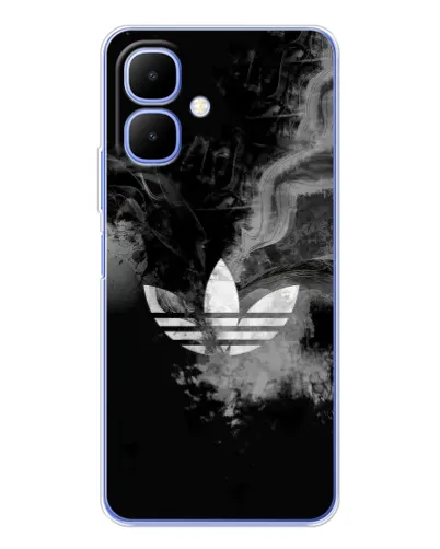 Чехол для Infinix Smart 10 с картинкой «Абстрактный дым Adidas» Чехол для Infinix Smart 10 с картинкой «Абстрактный дым Adidas»