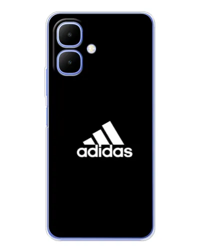 Чехол для Infinix Smart 10 с картинкой «Черная классика Adidas» Чехол для Infinix Smart 10 с картинкой «Черная классика Adidas»