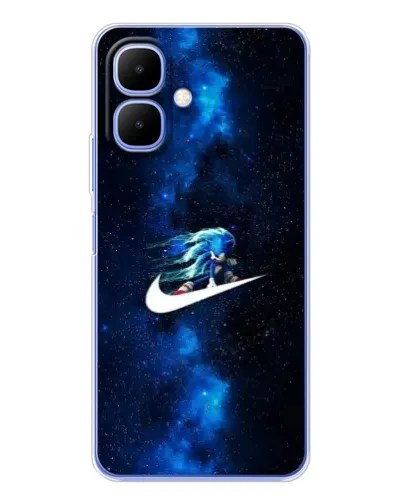 Чехол для Infinix Smart 10 с картинкой «Звездный путь Nike»
