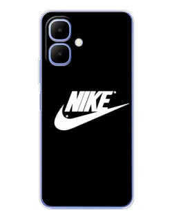 Чехол для Infinix Smart 10 с картинкой «Мазки краски Nike» Чехол для Infinix Smart 10 с картинкой «Мазки краски Nike»