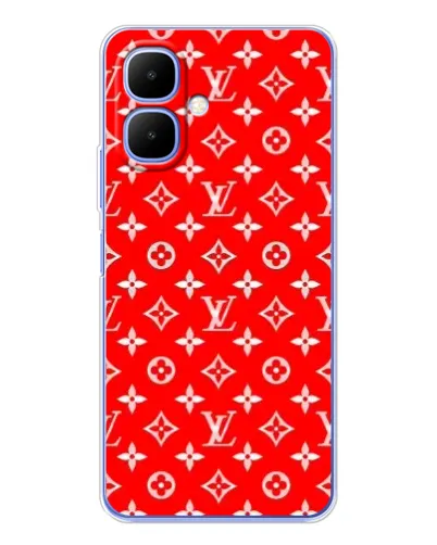 Чехол для Infinix Smart 10 с картинкой «Яркий паттерн LV»