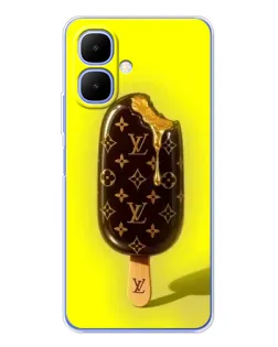 Чехол для Infinix Smart 10 с картинкой «Мороженое от LV»