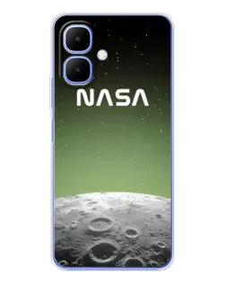 Чехол для Infinix Smart 10 с картинкой «NASA — лунный градиент»