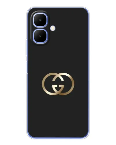 Чехол для Infinix Smart 10 с картинкой «Минимализм Gucci»