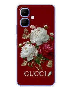 Чехол для Infinix Smart 10 с картинкой «Gucci —  сад»