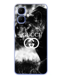 Чехол для Infinix Smart 10 с картинкой «Gucci — дикая природа»