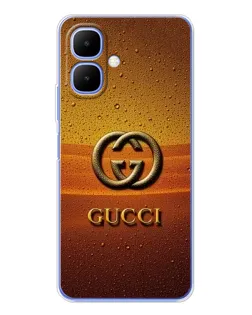 Чехол для Infinix Smart 10 с картинкой «Gucci — солнечный градиент»