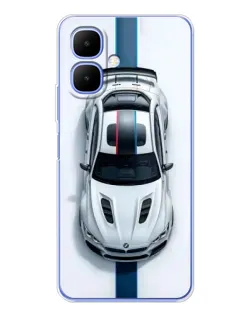Чохол для Infinix Smart 10 з картинкою «Вид зверху — BMW M»