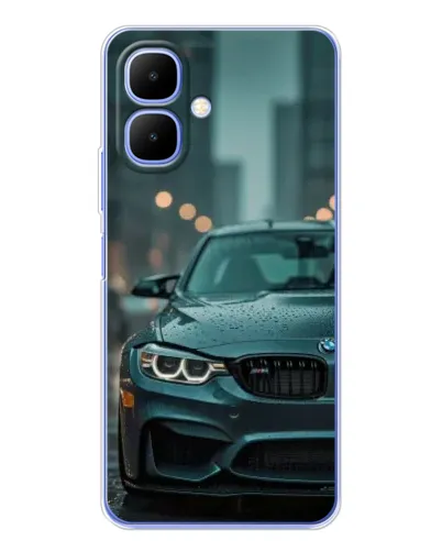 Чохол для Infinix Smart 10 з картинкою «BMW у вогнях міста» Чохол для Infinix Smart 10 з картинкою «BMW у вогнях міста»