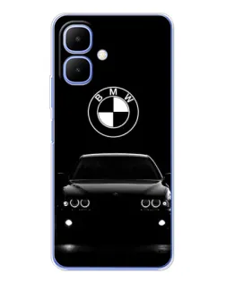 Чохол для Infinix Smart 10 з картинкою «BMW — погляд з темряви»