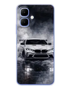 Чохол для Infinix Smart 10 з картинкою «BMW крізь туман»