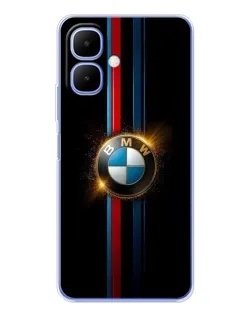 Чохол для Infinix Smart 10 з картинкою «BMW M-Power неон»